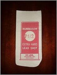 Hummason Extra Hard Lead Shot #2 25LB Bag