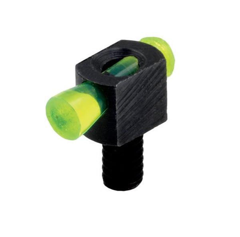 HiViz Front Sight Shotgun Bead Threaded Green Fiber