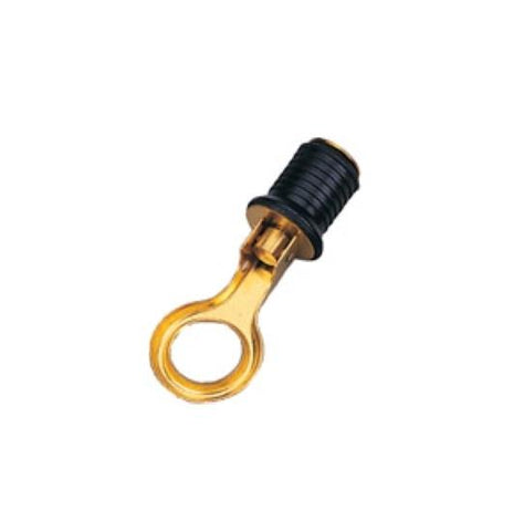 Snap Handle Drain Plug 1-1/4" Brass