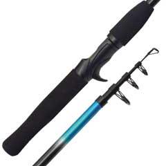 Telescopic 6' Spinning Rod - Ceramic Guides