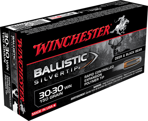 Winchester Ballistic Silvertip 30-30 Win 150 Gr