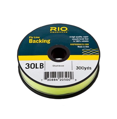 RIO Fly Line Backing 30lb 300yd - Chartreuse
