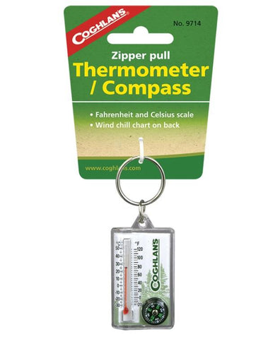 Zipper Pull Therm/Compass