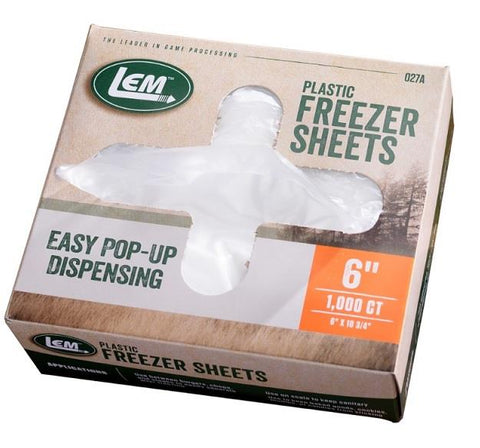LEM Freezer Sheets - 6"x 10 3/4"