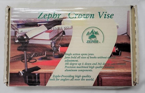 Zephr Crown Fly Tying Vise