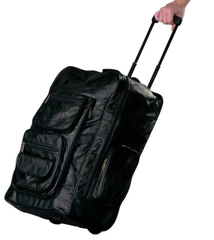 Embassy Genuine Leather Super-Deluxe 23" Trolley/Backpack
