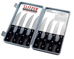 Slitzer 8pc Professional German-Style Jumbo Steak Knives