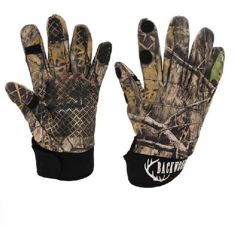 Backwoods Camo Gloves
