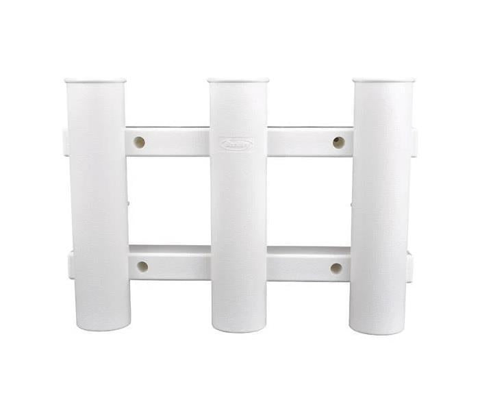 Berkley Tube 3 Rod Rack - White