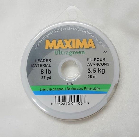 Maxima Leader Wheel Ultragreen, 8lb 27yd