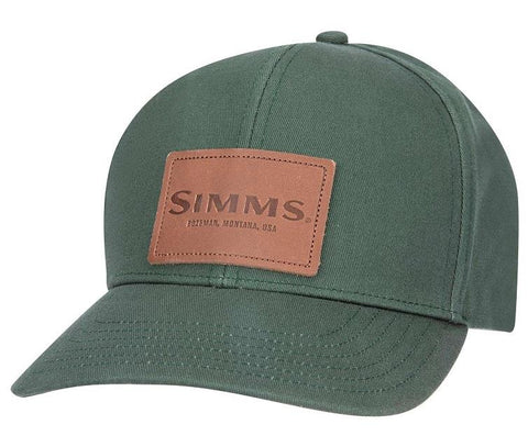 Simms Leather Patch Cap
