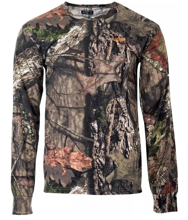 Habit Bear Cave Camo Long Sleeve - Youth