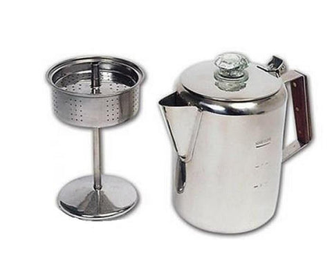 World Famous Stainless Coffee Percolator 9-Cup