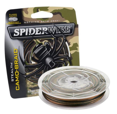 Spiderwire Stealth Camo Braid 65lb 125yd