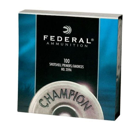 Federal Champion 209A Shotshell Primers - 100 Qty
