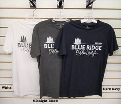 Blue Ridge Solid Logo Tee - Mens