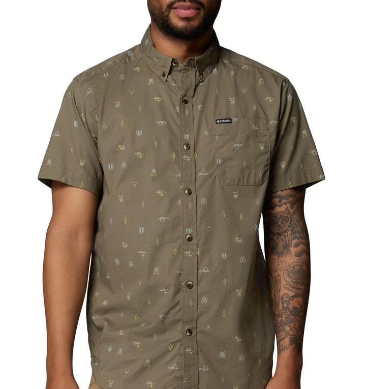 Columbia Rapid Rivers Printed Shirt- Mens