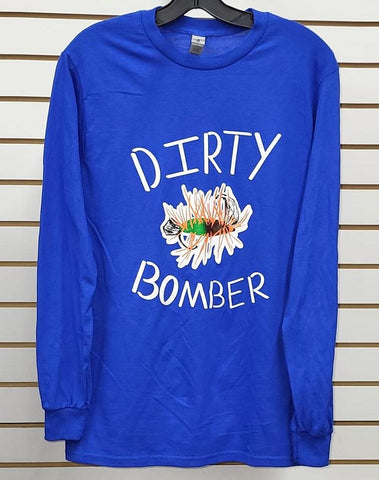 Mens Long Sleeve Dirty Bomber