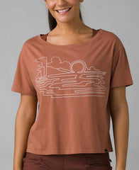 Prana Organic Graphic Tee - Womens