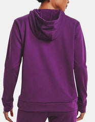 UA Armour Fleece Script Hoodie - Womens