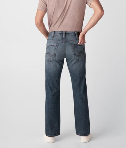 Zac Relaxed Fit Straight Leg Jeans - Mens
