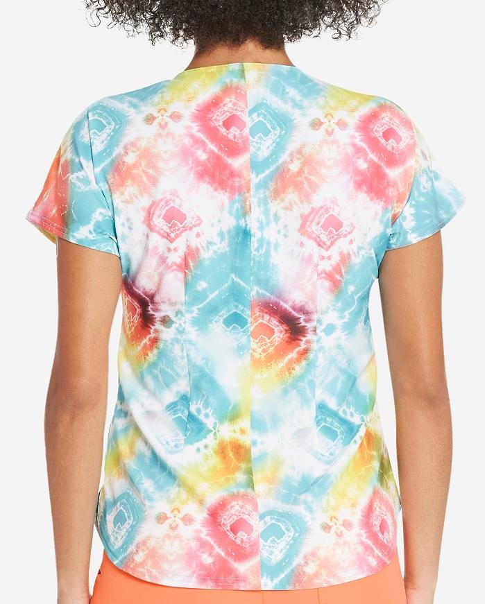 Heart &amp; Soul Round Neck Scrub Top - Womens