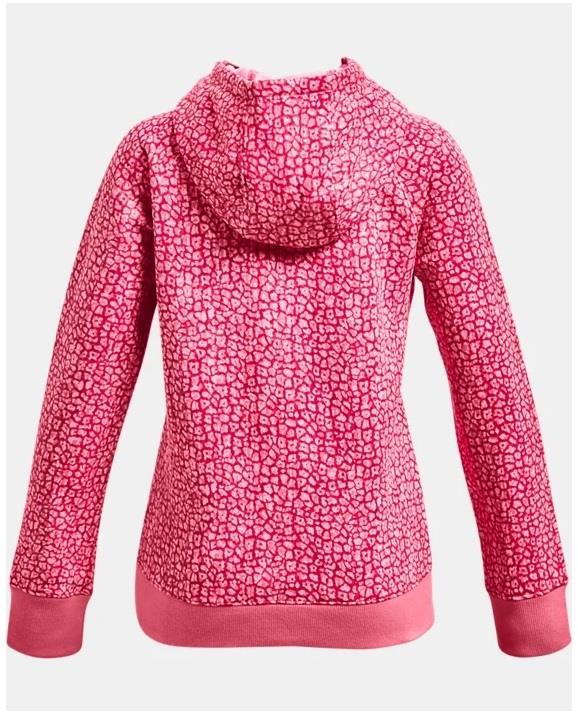 UA Rival Fleece Print Hoodie - Girls