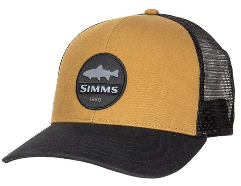 Simms Trout Patch Trucker Cap