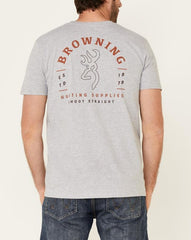 Browning Shoot Straight Buckmark Graphic Tee - Mens