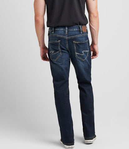 Zac Relaxed Fit Straight Leg Jeans - Mens