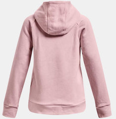 UA Rival Fleece Big Logo Hoodie - Girls
