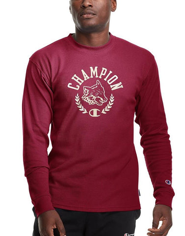 Champion  Waffle-Knit Long-Sleeve - Men