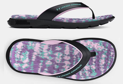 UA Ignite Pro Marbella Graphic Slides - Girls