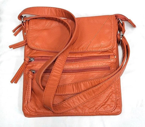 Crossbody Double Front Pocket