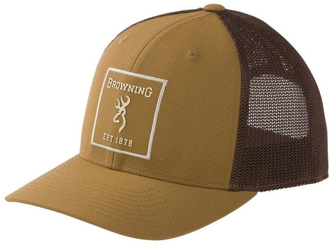 BROWNING WOODLAND CAMO CAP WITH GOLD LOGO - Ecotone L'Ami Sport