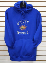 Mens Dirty Bomber Logo Hoodie