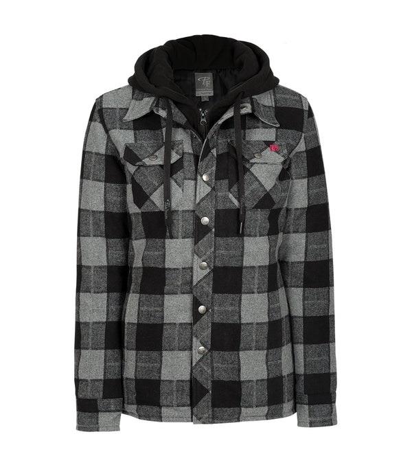 P&amp;F Quilted Work Shirt/Jacket - Womens