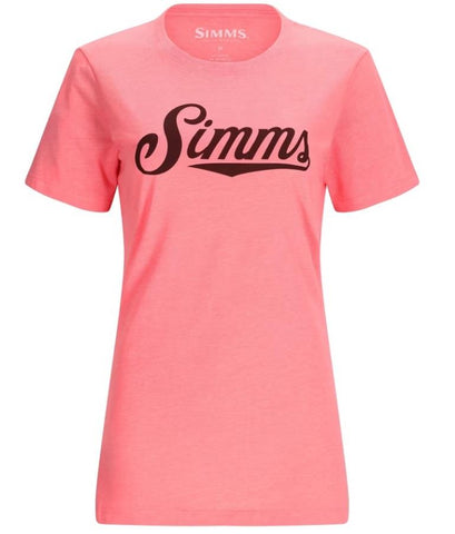 Simms Crew Logo T-Shirt - Womens