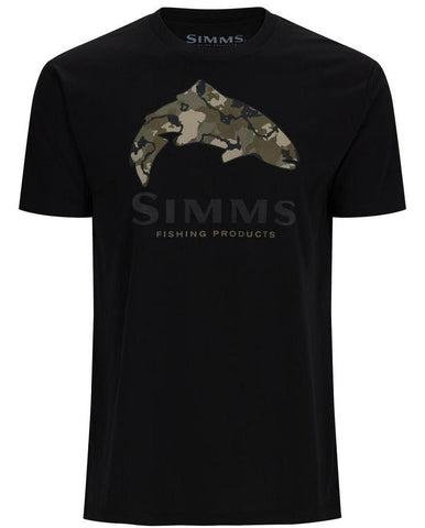 Simms Trout Regiment Camo Fill T-Shirt - Mens