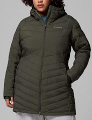 Columbia Joy Peak II Mid Hooded  Jacket - Womens Plus