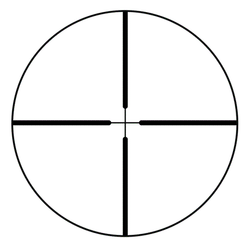 Bushnell Banner 3-9x40 Matte - Multi-X Reticle 6'' Eye Relief