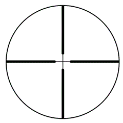 Bushnell Banner 3-9x40 Matte - Multi-X Reticle 6'' Eye Relief