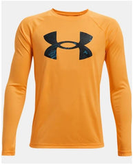 UA Tech Logo Fill Long Sleeve - Boys