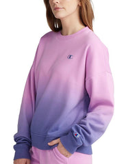 Champion Relaxed Fleece Dip-Dye Crew - Womens