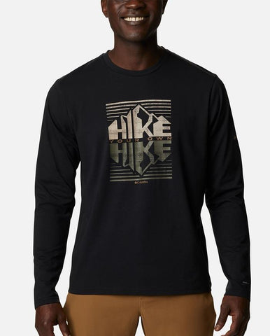 Columbia Sun Trek Long Sleeve Graphic Tee - Mens