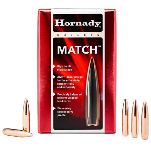 Hornady Bullet 22 Cal. 224" BTHP - 100 QTY