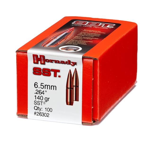 Hornady Bullets 6.5mm .264" 140GR SST - 100 Qty