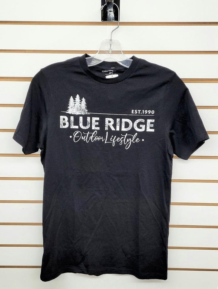 Blue Ridge Solid Logo Tee - Mens