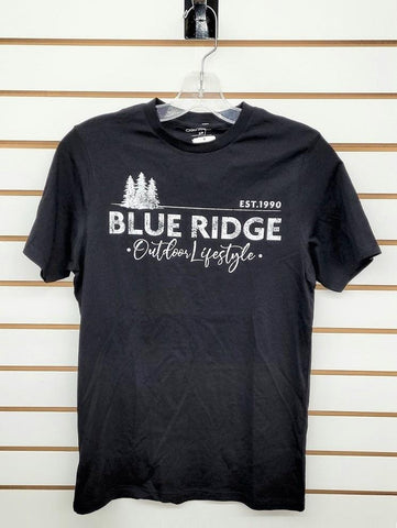 Blue Ridge Solid Logo Tee - Mens