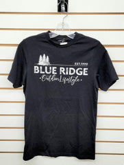 Blue Ridge Solid Logo Tee - Mens